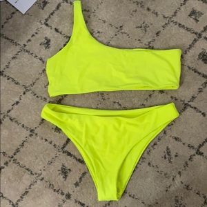 Neon Yellow bikini